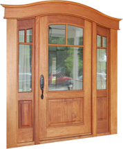 Anzio single segment of arch top with matching sidelites